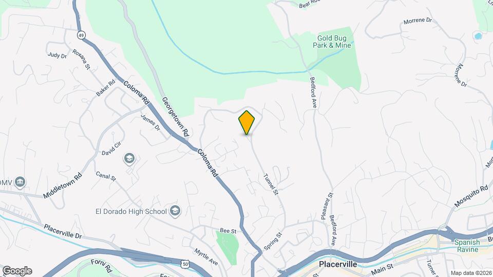 2748 Tunnel St Map and Location Details