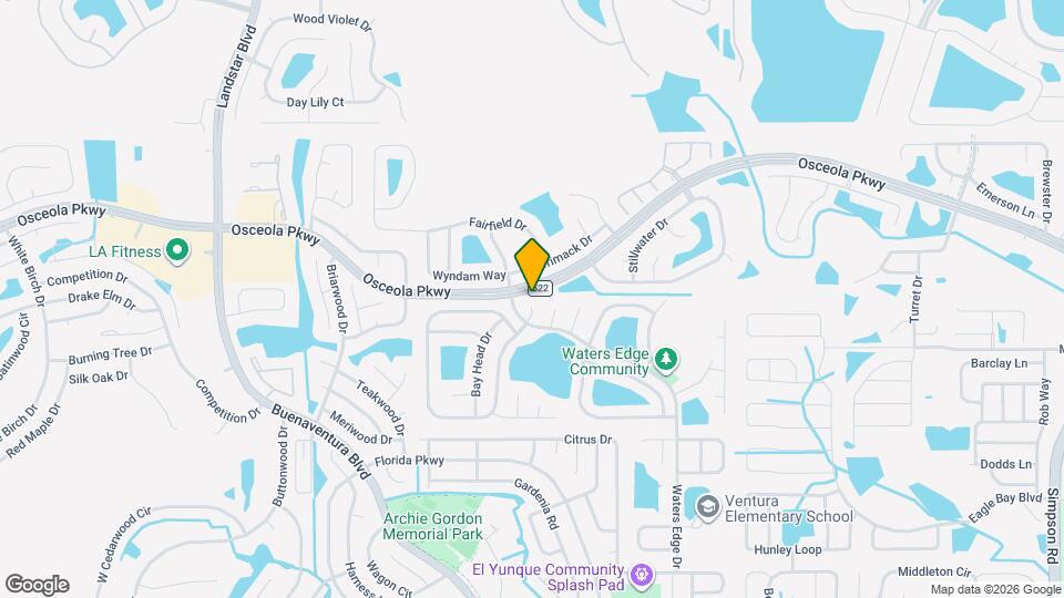 105 Rock Springs Ct Mapa y Detalles de la Ubicación