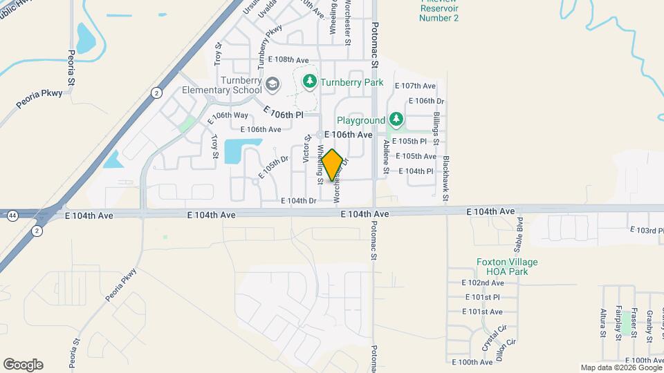 10459 Worchester Dr Map and Location Details