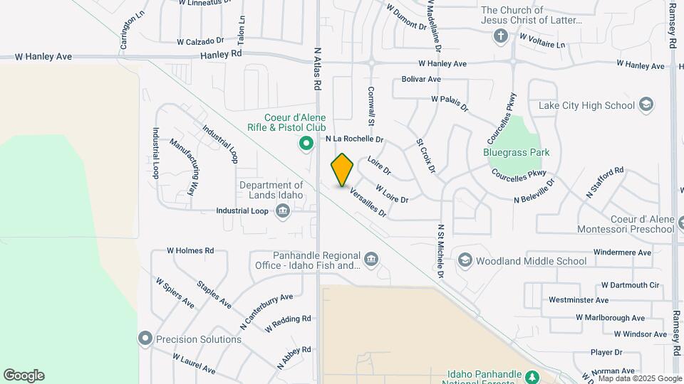 3016 W Versailles Dr Map and Location Details