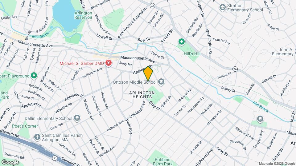 33 Harvard St Mapa y Detalles de la Ubicación