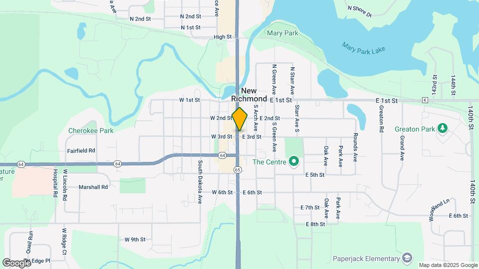 254 S Knowles Ave Map and Location Details