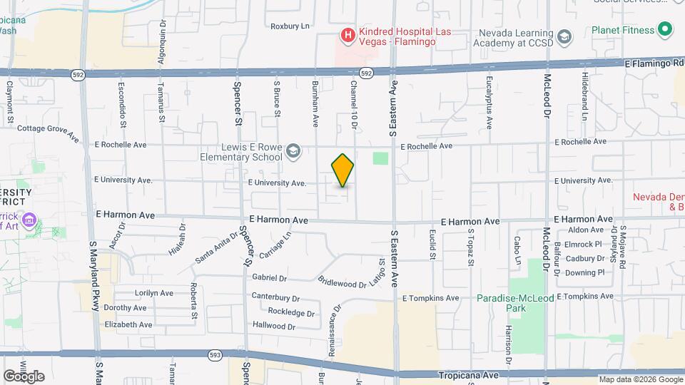 2220 Pine Breeze Ln Map and Location Details