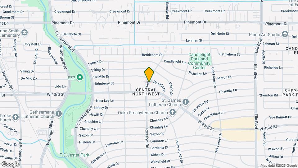 4300 Rosslyn Map and Location Details
