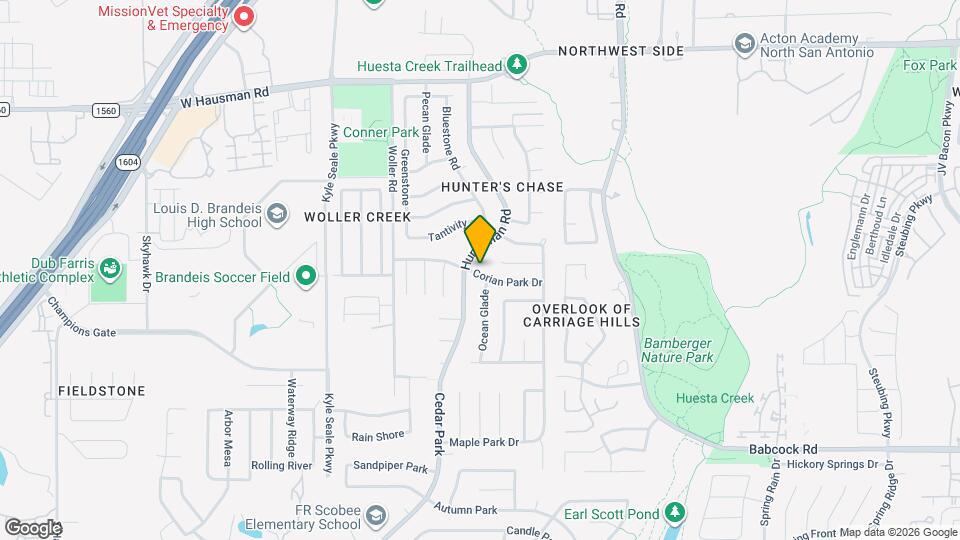 7415 Corian Park Dr Map and Location Details