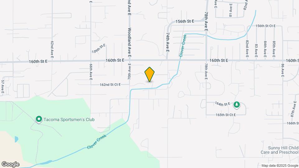 16216 72nd Avenue Ct E Mapa y Detalles de la Ubicación