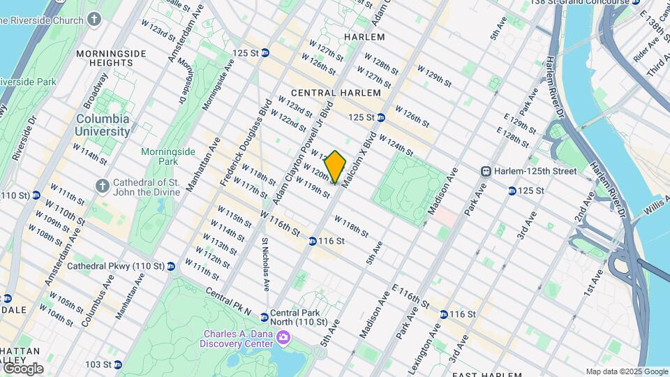 195 Lenox Ave Map and Location Details
