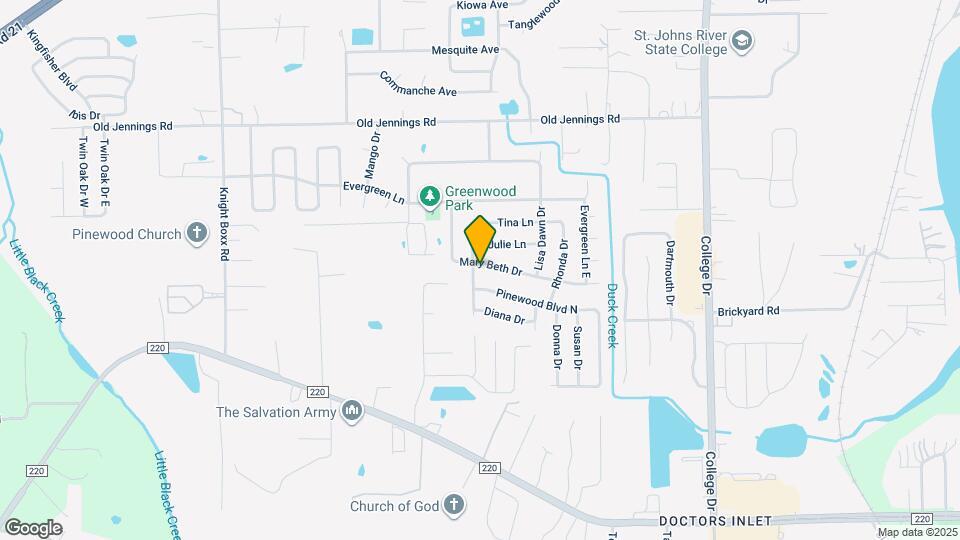 1670 Mary Beth Dr Map and Location Details