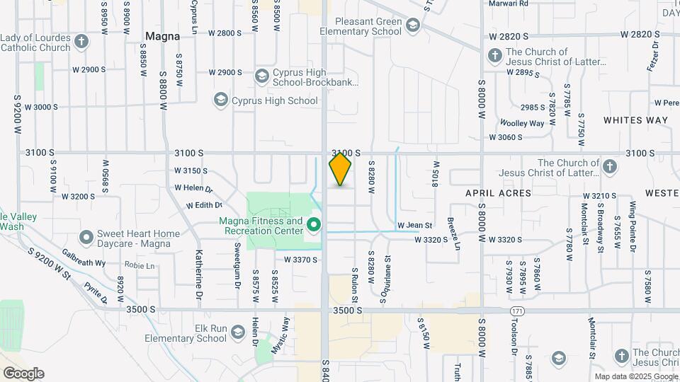 8357 W Aleen Ave Map and Location Details