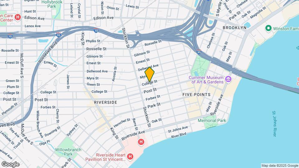 2308 College St Map and Location Details