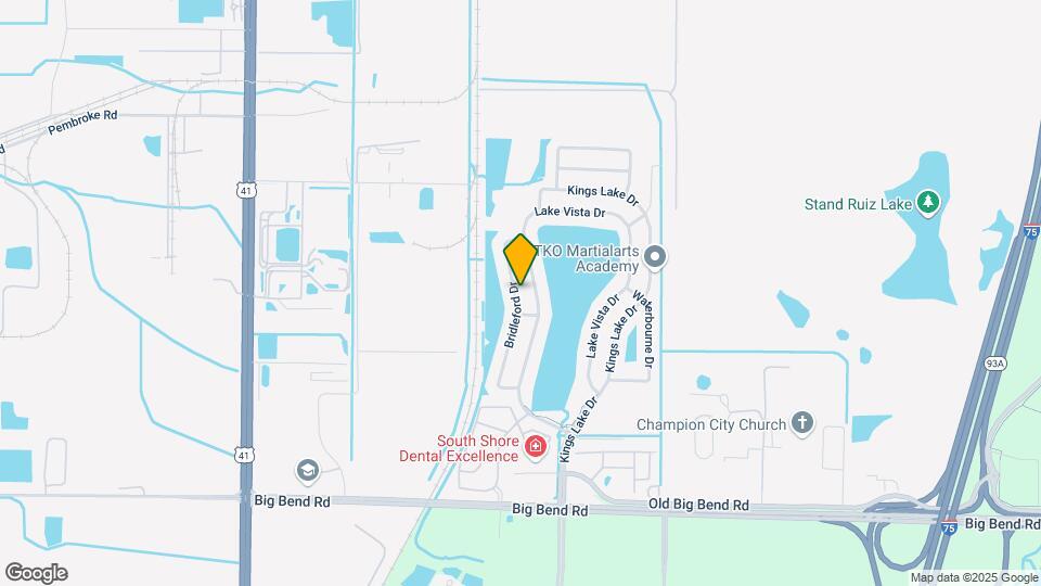 12936 Bridleford Dr Map and Location Details