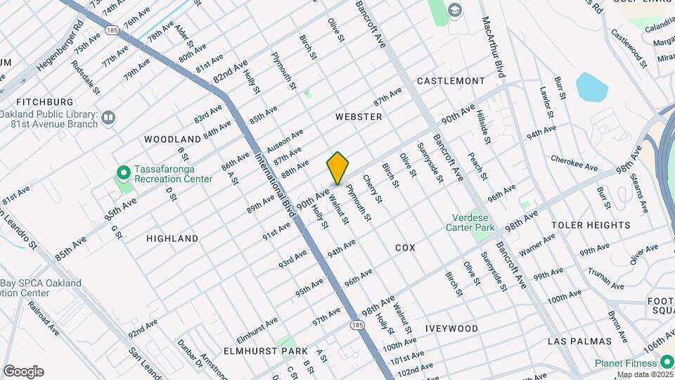 1626-1632 90th Ave Mapa y Detalles de la Ubicación