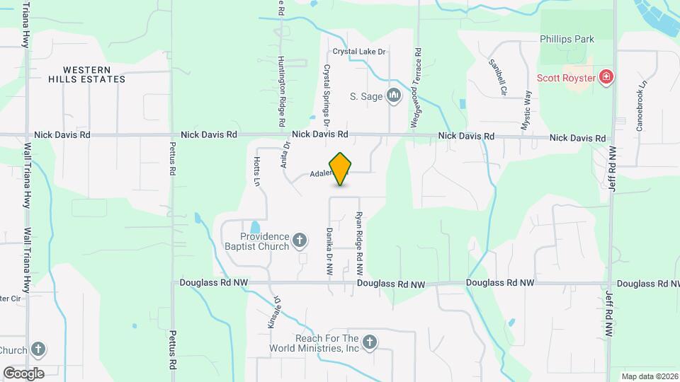 128 Danika Dr NW Map and Location Details