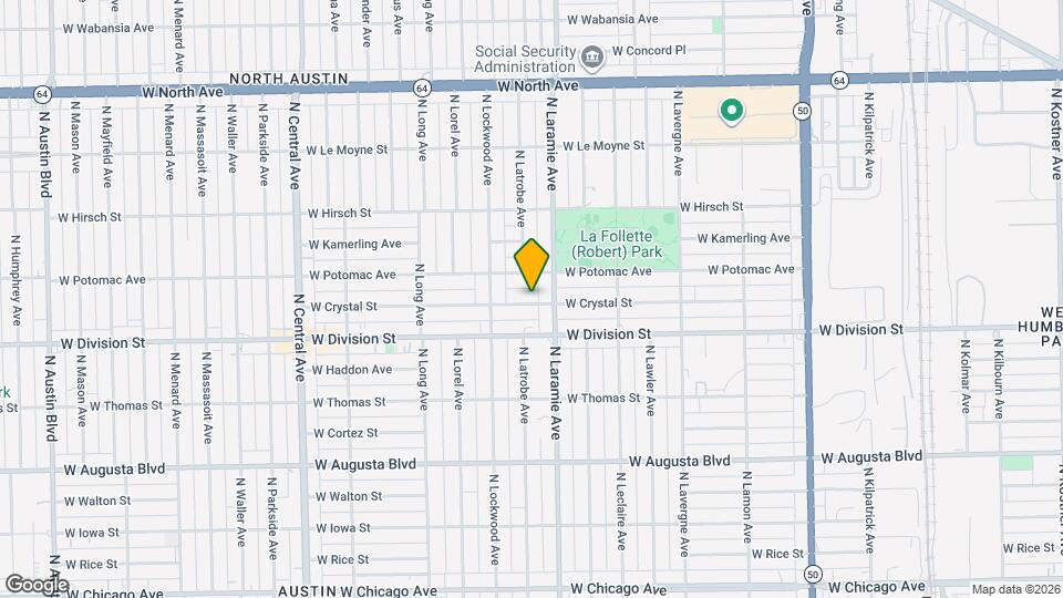5226 W Crystal St, Unit Unit 2 Map and Location Details