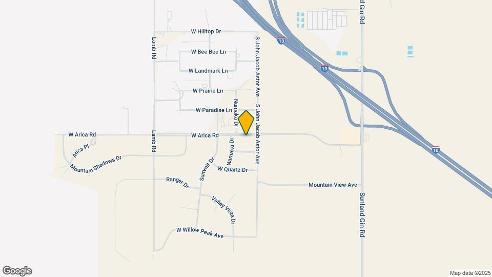 10545 W Arica Rd Map and Location Details