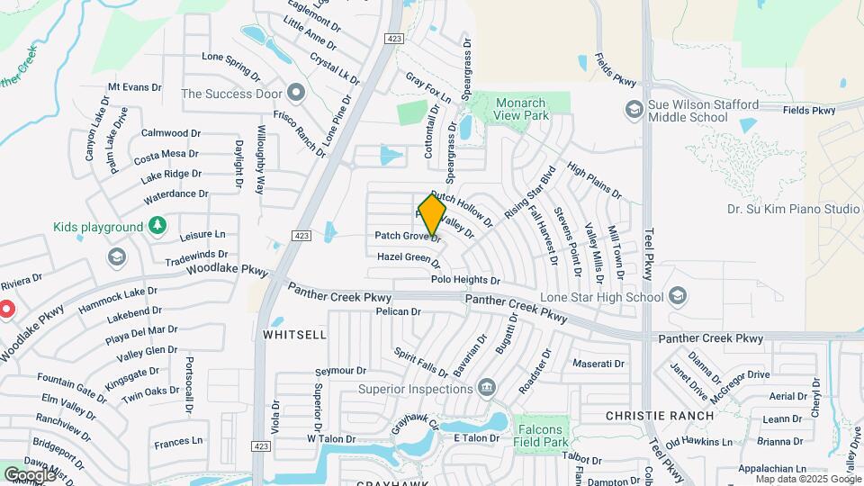1401 Patch Grove Dr Map and Location Details