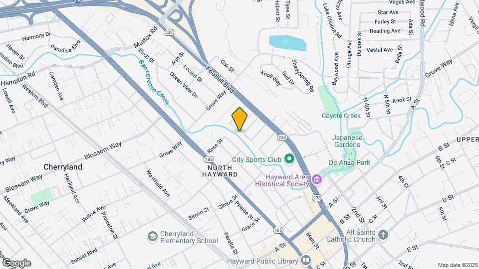 21777-21783 Rio Vista St Map and Location Details