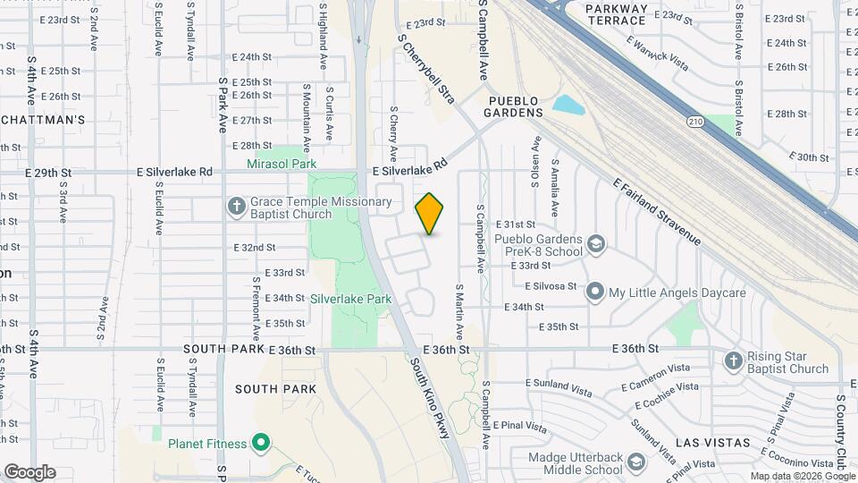 2177 S St Suzanne Dr Map and Location Details