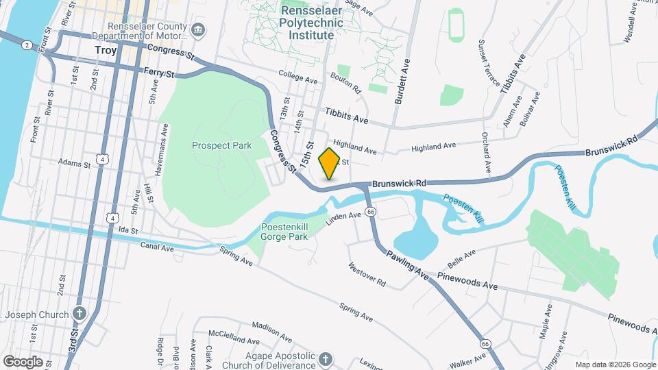 535 Congress St Map and Location Details