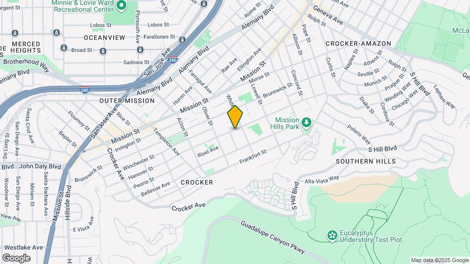 525 Hanover St Map and Location Details