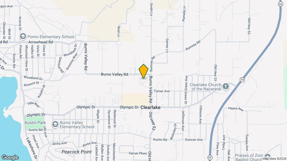 Oak Valley Villas Mapa y Detalles de la Ubicación