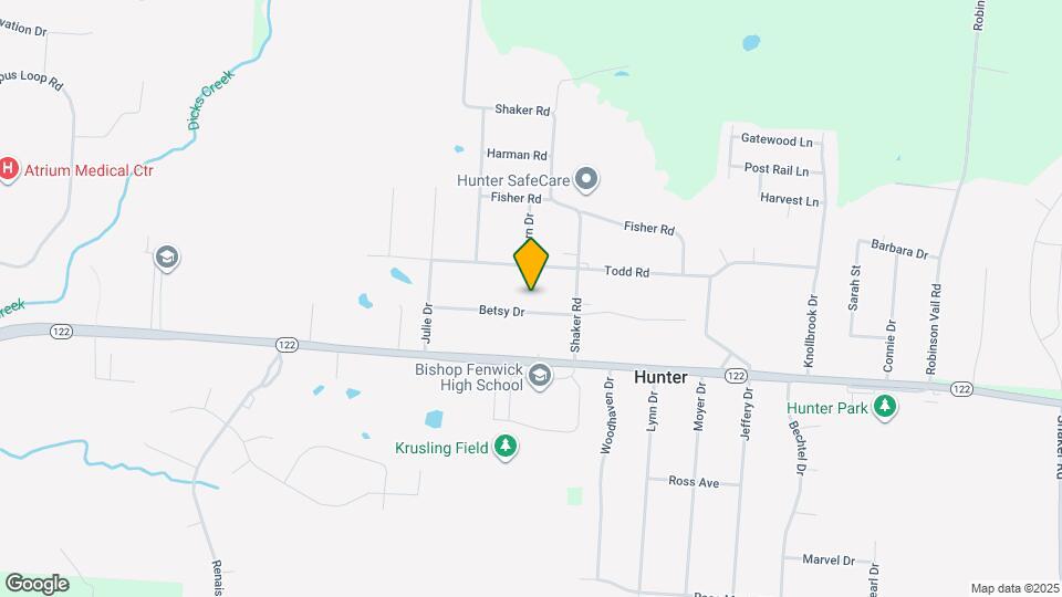 4828 Betsy Dr Map and Location Details