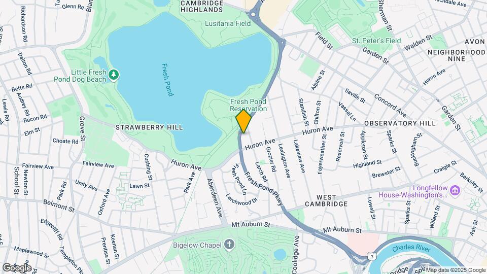 129 Fresh Pond Pkwy Map and Location Details