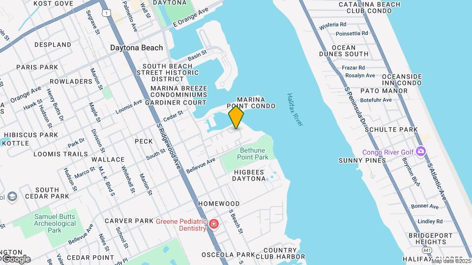 715 S Beach St, Unit 212D Mapa y Detalles de la Ubicación