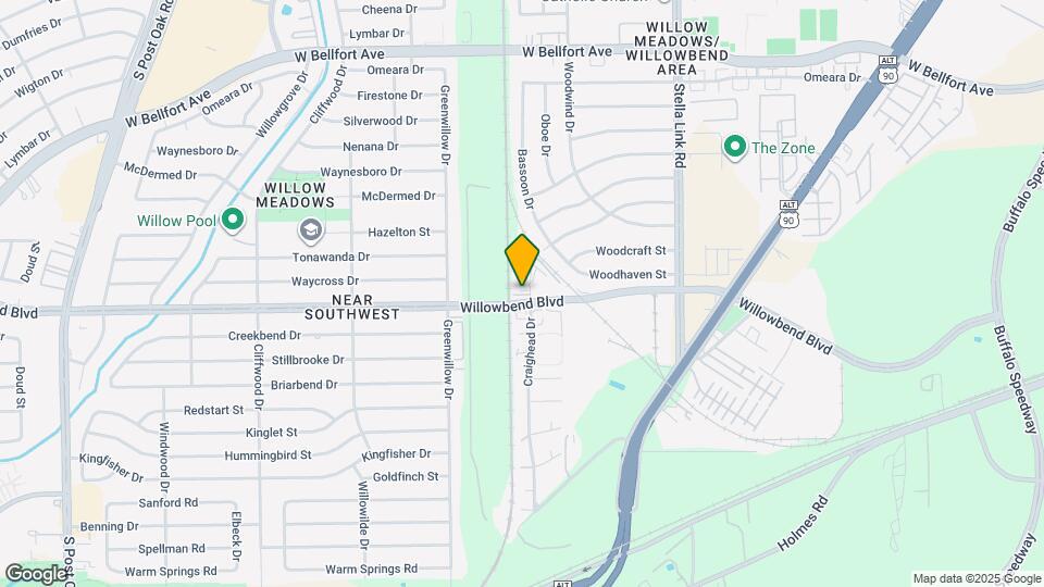 10760 Craighead Dr Map and Location Details