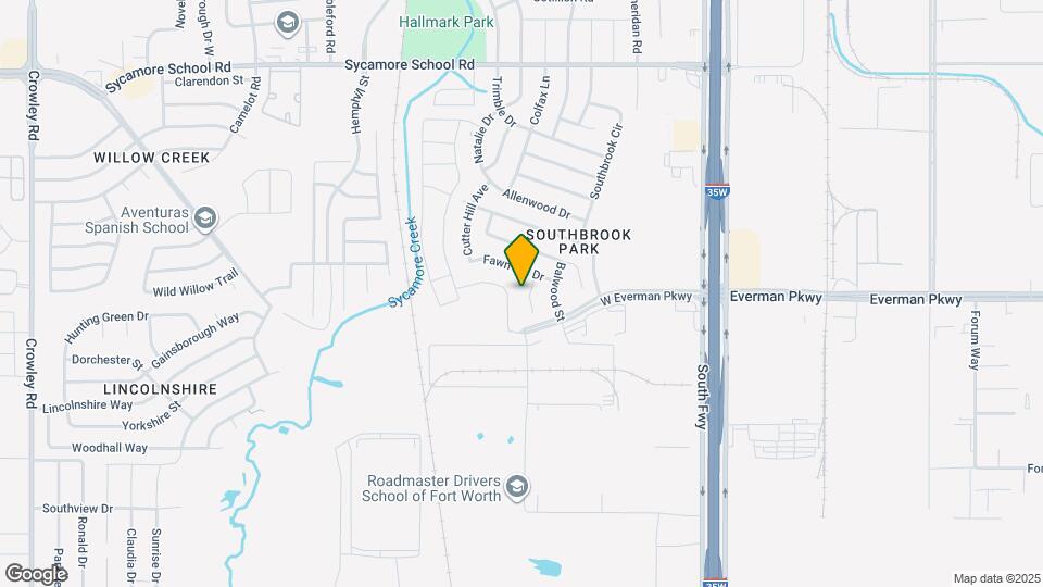 8616 Fawn Hill Ct Mapa y Detalles de la Ubicación