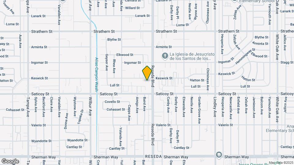 Park Reseda Condominiums Map and Location Details