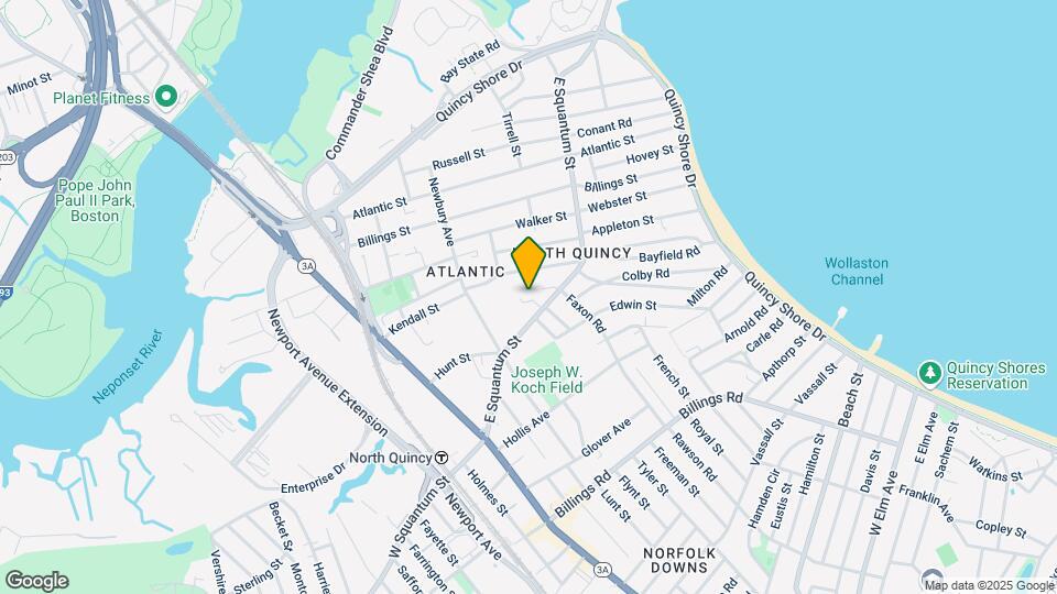 120 E Squantum St Map and Location Details