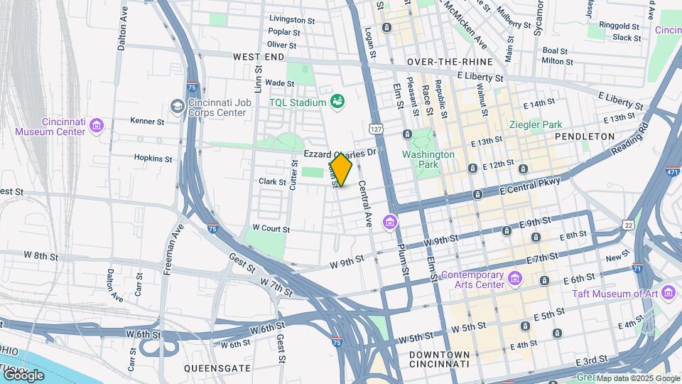 435 Clark St Map and Location Details