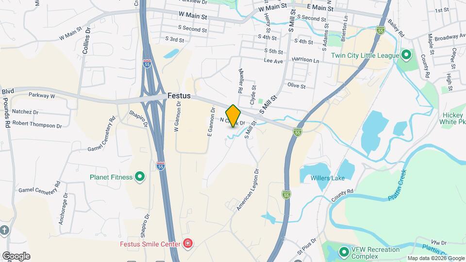 703 Woodside Creek Dr Map and Location Details