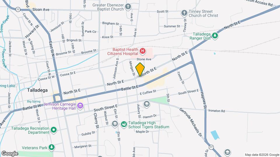 605 North St E Map and Location Details