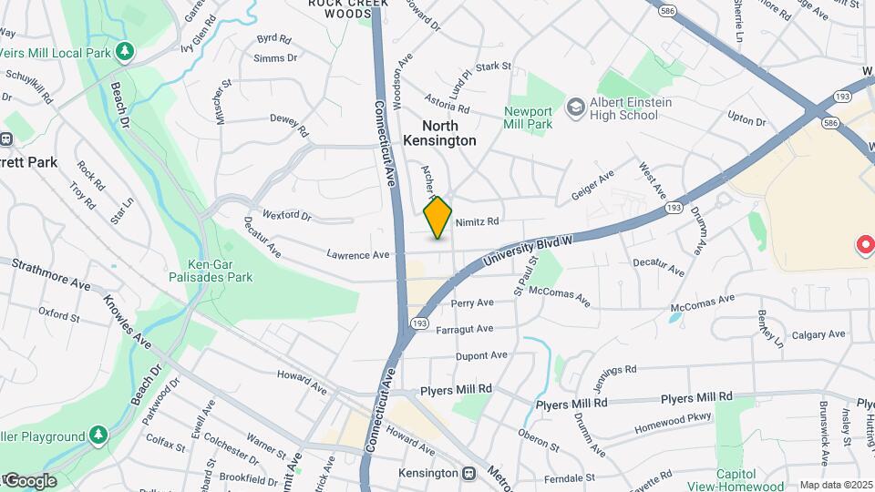 3707 Lawrence Ave, Unit Cottage Mapa y Detalles de la Ubicación