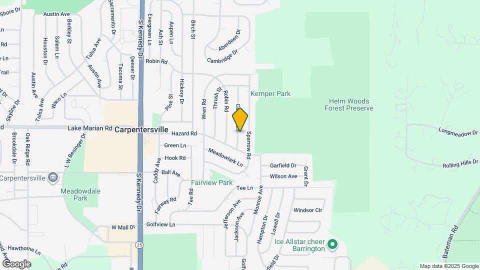 7 Cardinal Ln Map and Location Details