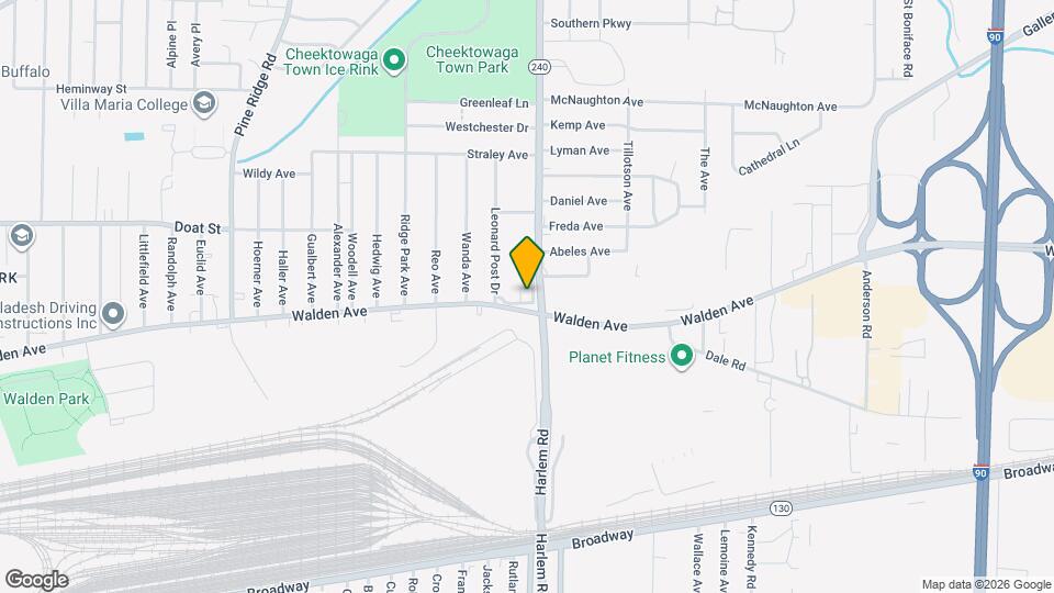 1394 Walden Terrace Map and Location Details