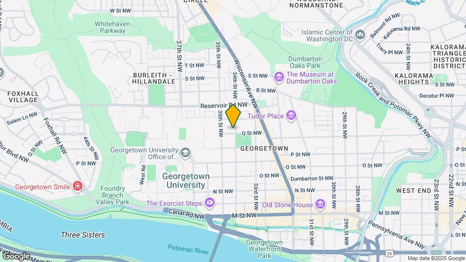 3405 Q St NW Map and Location Details