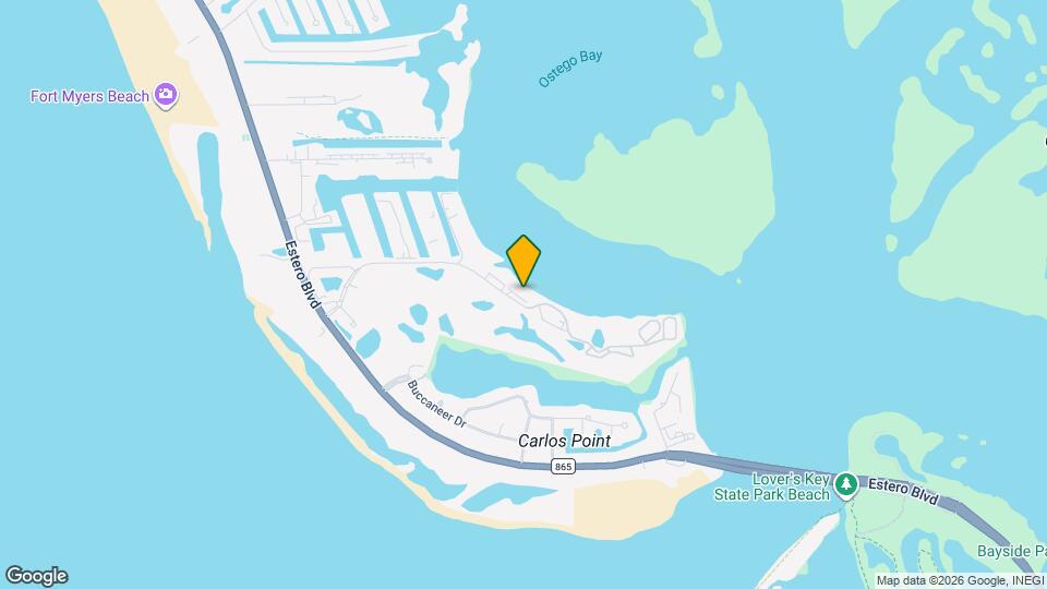 4203 Bay Beach Ln Map and Location Details