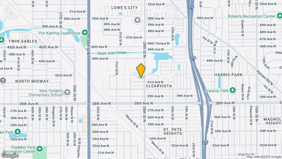 2807 41st Ave N Map and Location Details