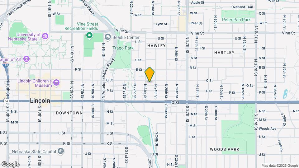 2323 Q St Map and Location Details