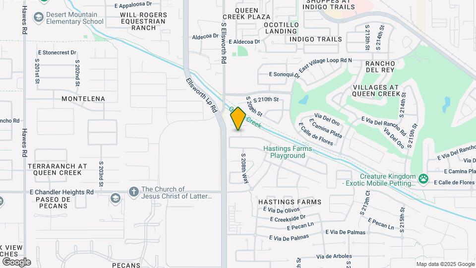 20856 E Arroyo Verde Dr Map and Location Details