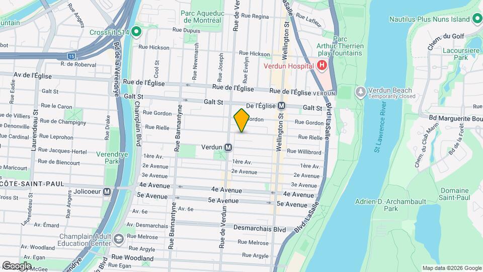 460 Rielle Rue Map and Location Details