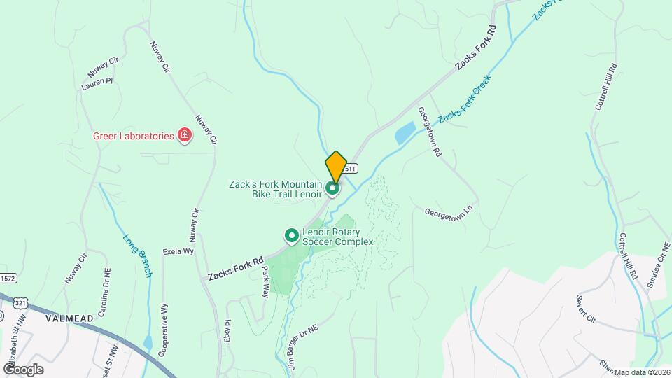 0 Zacks Fork Rd Mapa y Detalles de la Ubicación