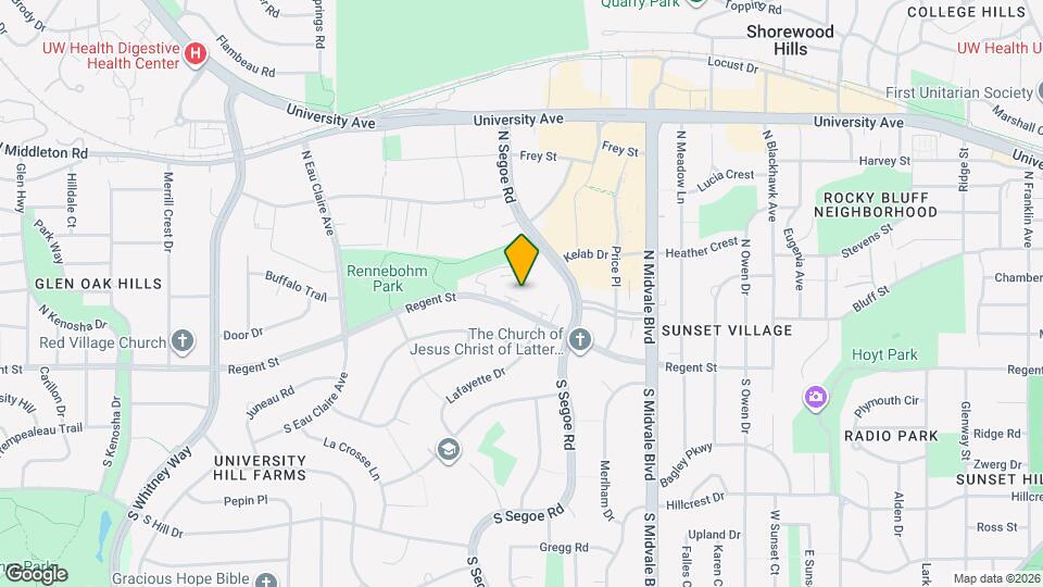 4712 Regent St Map and Location Details