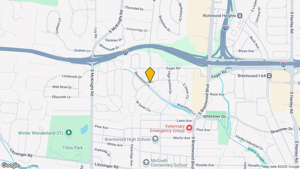 9139 Wrenwood Ln Map and Location Details