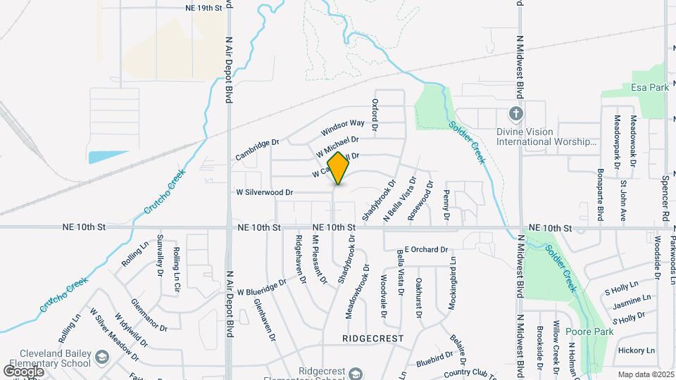 3906 N Shadywood Dr Map and Location Details