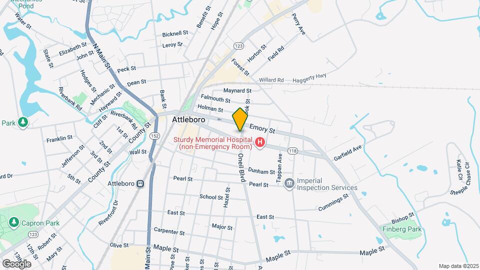 164 Park St Map and Location Details