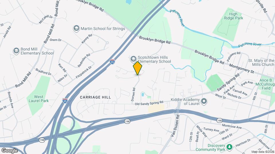 15712 Dorset Rd Map and Location Details